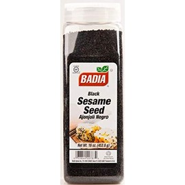 Badia Black Sesame Seed, 16 Ounce (Pack of 6)