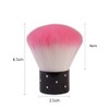 Nail Brush Nail Dust Nail Supplies Pink 1pc Standalone Compact