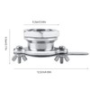 KSTE Honey Valve, 1 x Stainless Steel Gate Valve, Beekeeping,