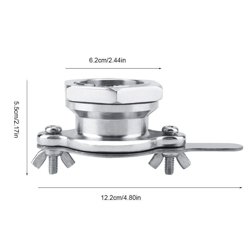 KSTE Honey Valve, 1 x Stainless Steel Gate Valve, Beekeeping,