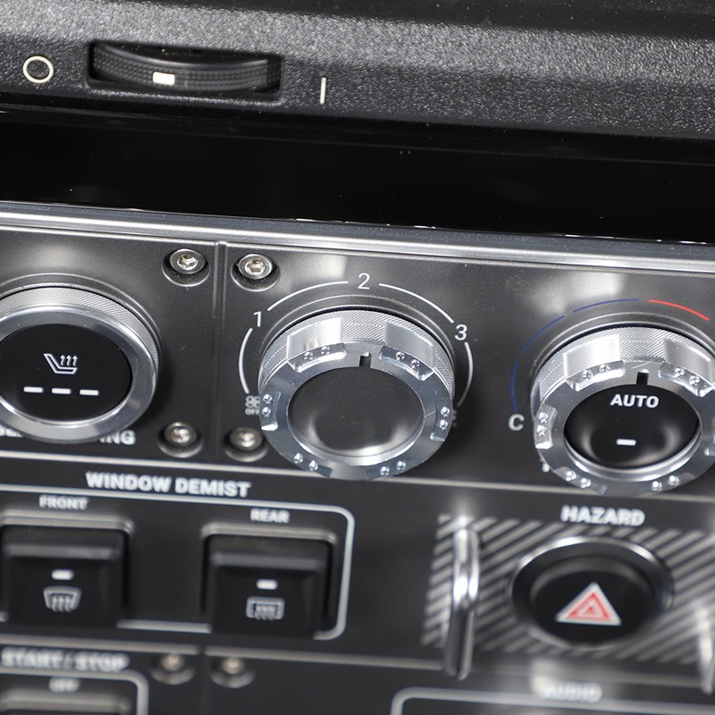 Car Central Control Air Conditioning Knob Ring Compatible with Ineos