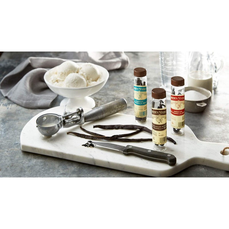 Nielsen-Massey Mexican Vanilla Beans for Baking and Cooking, 2-Bean Vial