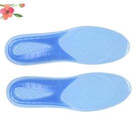 SAFIGLE Sports Gel Insoles for Men and Women Breathable Thickening Anti-Slip Cushion Pads Non-Sweat Absorbing Running Shoe Inserts for Spring and Summer Activities