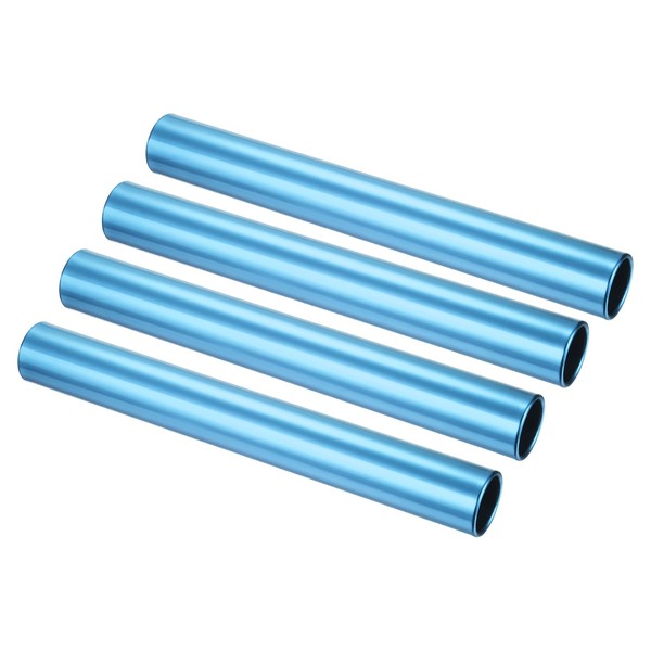PATIKIL Relay Track Baton, 4 Pcs Aluminum Tube Field Running