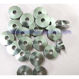 Cutex (TM) Brand 20 Metal Bobbins #40264 for Singer 95, 96 Class Sewing Machines