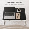 Foldable and Adjustable admireshun Laptop Bed Table with Hidden Drawer,