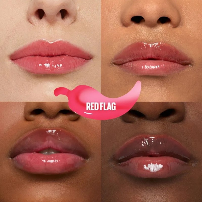 Maybelline Gloss Rellenador De Labios, Lifter Plump, Tono Red Flag