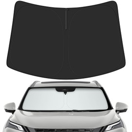 PeakPurit Car Windshield Sun Shade for Nissan 2021-2025 Rogue Accessories (OEM Design) Reflective Foldable Heat Insulation Sunshade for Ultimate Protection