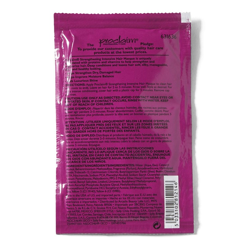 Proclaim Strengthening Intensive Hair Masque Packette