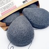 Organic Konjac Face Sponge Combined with Activated Carbon | Set