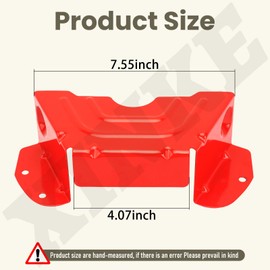 XINKE 783-06424A-0637 Deck Belt Cover Red & 754-04060 754-04060B Deck Drive Belt for 42” MTD, Troy-Bilt 754-04060C, 783-06424A, 954-04060B, 954-04060C, 954-04060 Tractors