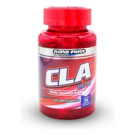 Cla Ácido Linoleico Conjugado 90 Caps 1200 Mg Sin Sabor Nano Fear                                                                                     