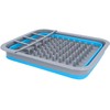 cartrend Caravan Dish Drainer Foldable Dish Drainer Plate Glasses Cup