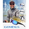 GOMEXUS Polarized Sunglasses Wrap Around Driving Fishing Cycling Sports Men
