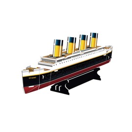 Revell 3D Puzzle 00112 RMS Titanic 30 Pieces, Highly Detailed, 29cm in length, Fun & Easy To Build