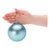 Christmas Concepts® Pack of 5-100mm (4") Large Baubles - Shiny,