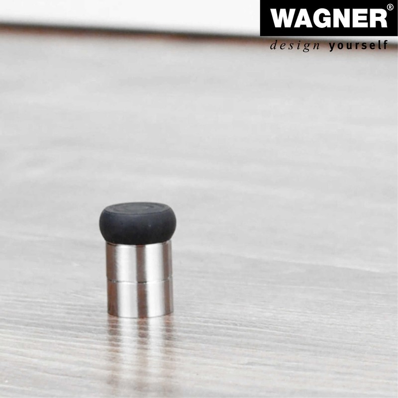 WAGNER Wall and Floor Door Stopper Combination Stick Big Diameter