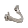 Silverline 10 Pack Cabinet Curved Arch Handle - Satin Nickel,