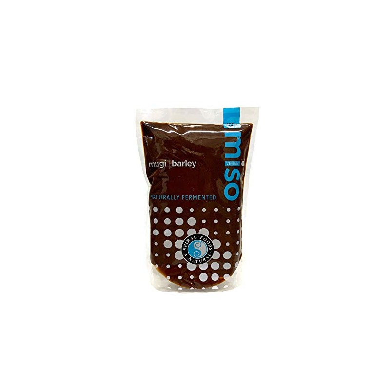 Spiral Foods Organic Unpasteurized Mugi Miso 400 g, Multicolour