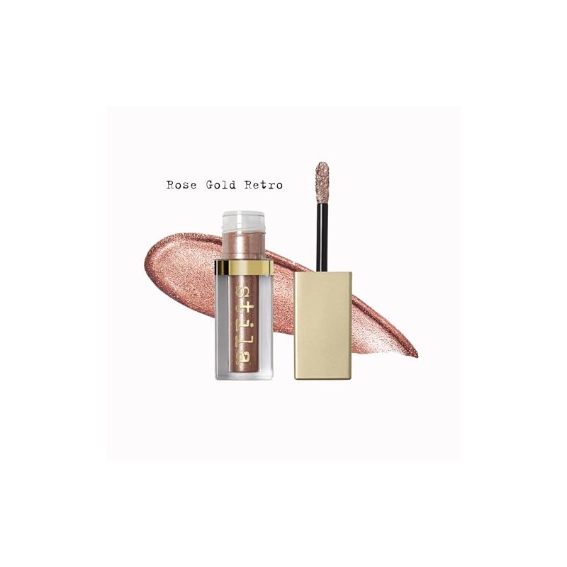 stila Magnificent Metals Glitter & Glow Liquid Eye Shadow, Rose