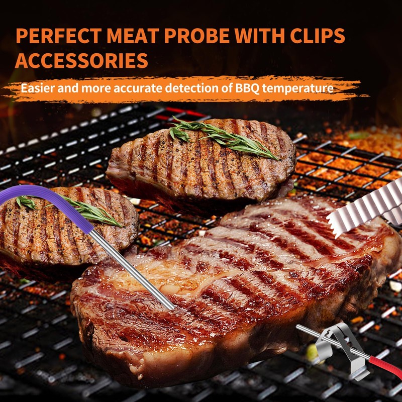 2024-New Upgrade for Traeger Meat Probe, 2-Pack Repalcement for Traeger
