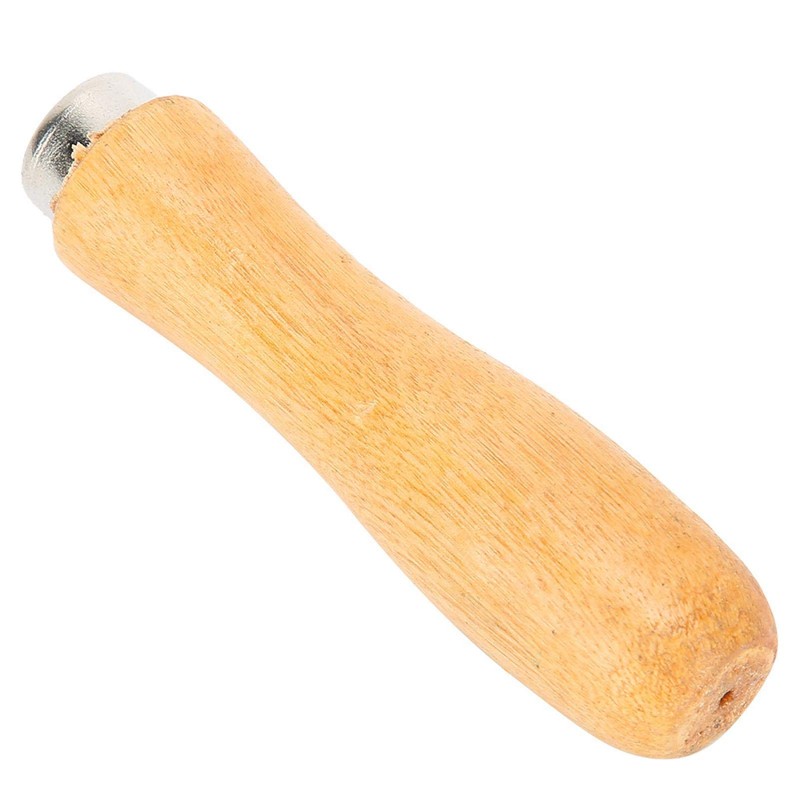 Wooden File Handle, Rasp Handle 5Pcs with Strong Metal Collars