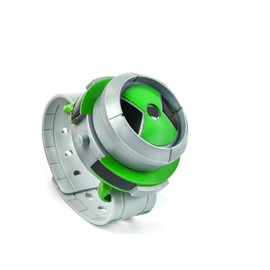 Mstnoixgc Children's Projector Clock, Projector Clock Toy, Children's Cartoon Watch, Wrist Watch Projector with 8 Pictures, for Children Role Play (B)