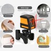 Self-Leveling 2 Lines Red Laser Level Professional Horizontal and Vertical