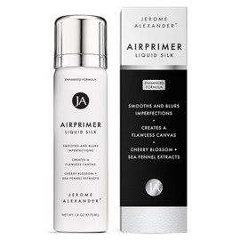 Jerome Alexander Garselay MagicMinerals LiquidSilk Air Primer por Jerome Alexander, la fórmula en spray suaviza la piel y minimiza la apariencia de los poros para una aplicación impecable de maquillaje