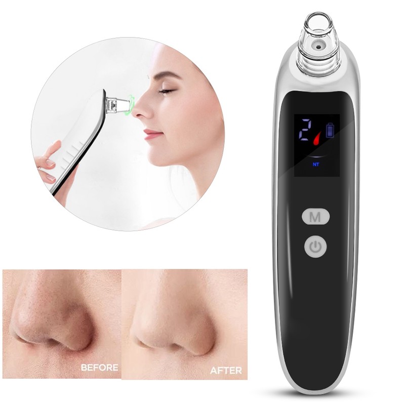 USB Electric Blackheads Removal Vacuum Face Pores Cleaner Exfoliating Lifting