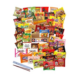 FRKRUS AsianNoodleBox Variety Noodle/Ramen/Tteokbokki - Pack/Cup/Bowl Type - Lunch and Midnight Simple Snacks - Korea/Japan/Indonesia/Vietnam/Thailand/Taiwan/US - All Brands in here (Korean Best 10 Packs)