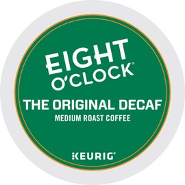 Eight O'Clock Coffee The Original Decaf, Single-Serve Keurig K-Cup Pods, Medium Roast Coffee, 48 Count