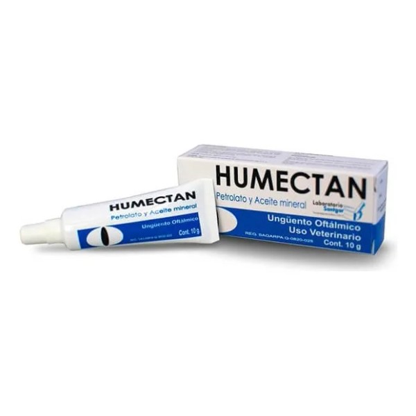 Humectán Ungüento Oftálmico Para Perro/gato De 10 Gr