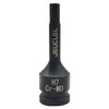 JEUCLEL 7mm Hex Impact Bit Socket, H7 1/2-Inch Impact Drive