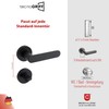 Beschläge Hamburg Door Handles Saturn 07Z SM Door Fitting Matt,