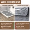 Extra Large Non Slip Shower Mat: 47.2x31.5 inch Loofah Shower