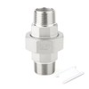TAISHER 1PCS 304 Stainless Steel Union，3/4" NPT Male x 3/4"
