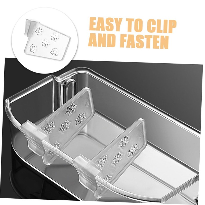 KONTONTY Pcs Fridge Organizers Extendable Storage Dividers for Refrigerator Side