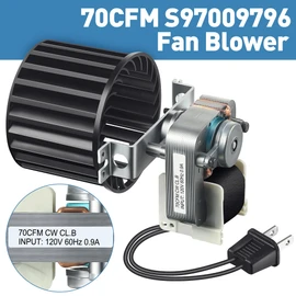 Ceoighe 2 Pcs Replacement Fan Blower Assembly Compatible with Nutone Broan S97009796, 162-E/G/J/K/L/M and 164-E/G/J/K/L/M, 70 CFM 120V 0.9A Bathroom Exhaust Fan Motor Replacement