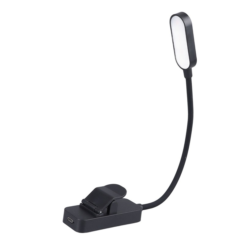 Book Light Small Lightweight Vertical Head Clip On Reading Light