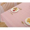 Plenmor Linen Tablecloth Cotton, Linen Look Tablecloth Washable Table Cloth