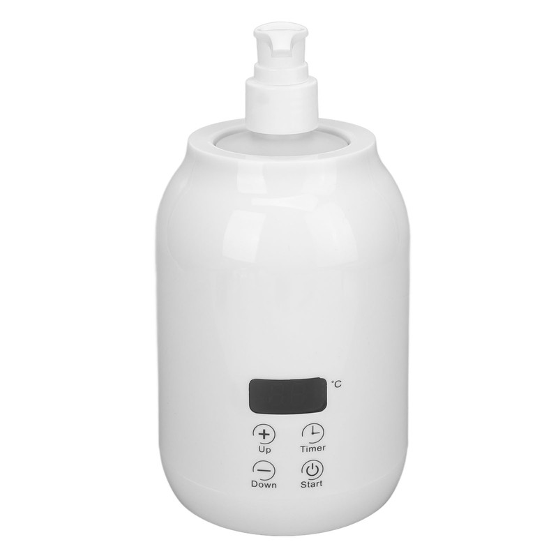 Massage Oil Heater LED Display Touch Control Temperature Adjust Essential