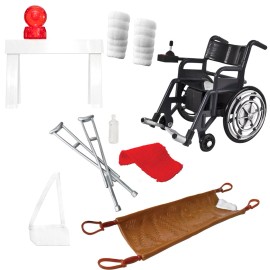 Figures Toy Co. Medical Toy Themed Accessory Special Deal for 6 Inch Action Figures, Models