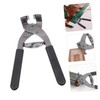 OHPHCALL Steel Leather Hole Punch Tool Durable Rhombus Punching Pliers