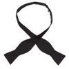CufflinksInc Black Silk Hand Tied Ox & Bull Bowtie Bowtie