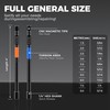 OSTTE 21Pcs Allen Wrench Drill Bit Set, 4" L Metric&SAE,