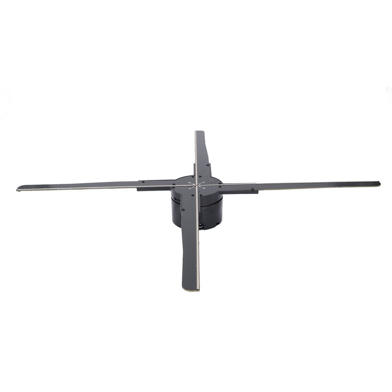 3D Holographic Projector Advertising Display 45cm 4 Blades Fan 2000x510