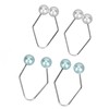 2 Pairs Dimple Trainer Stainless Steel Easy to Wear Develop