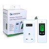 Lowenergie Wireless Digital Plug in Heating and Cooling Thermostat Remote