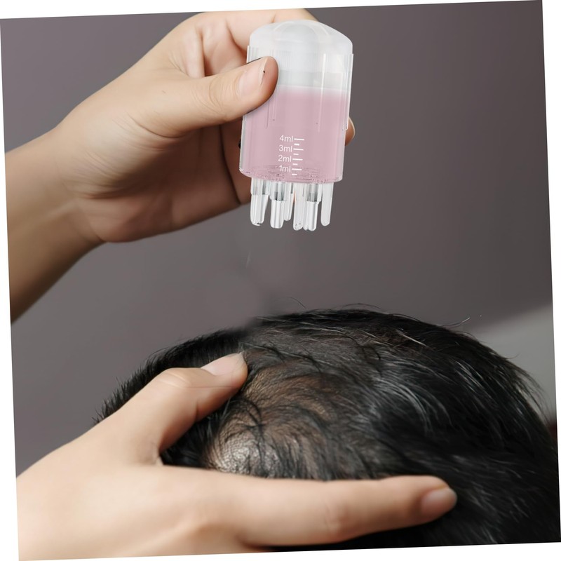 GLEAVI Hair Oil Applicator Scalp Treatment Bottle Home Scalp Serum